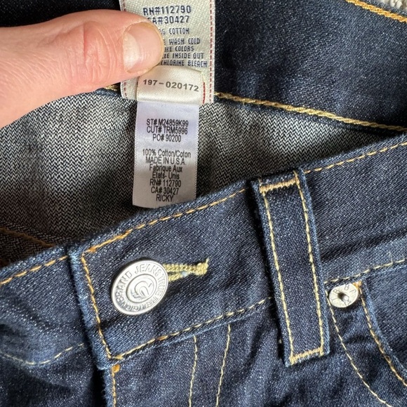 True Religion Men's Dark Blue Jeans - Picture 9 of 9